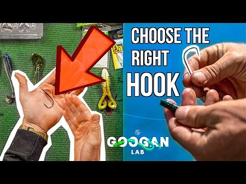 HOW TO CHOOSE The Correct FISHING HOOK For SOFT PLASTICS!