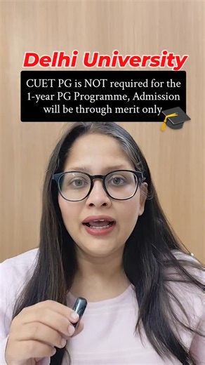 Garima Jain 📍 DU__CLUB on Instagram: "Comment "DU" for Complete Guidelines Notice! Guidelines for implementation of One-Year Post-graduate Programmes synchronized with the second year of the Two-Year Post-graduate Programmes for the academic session 2026-27 One-Year PG Programme shall be offered to those students who have completed Four-Year UG Programmes with major in the discipline in which he/she is enrolling for the PG programme. #delhiuniversity #cuet #masters #viralreels #cuetpg"