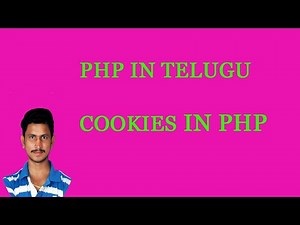 Cookies in PHP || Php in Telugu || By Mr Sivarao