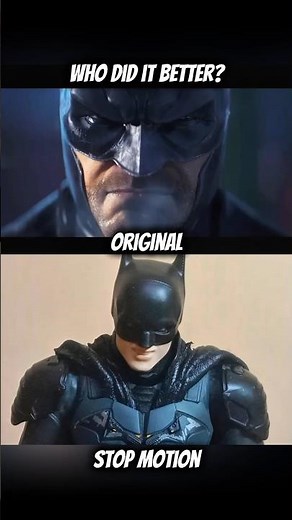 Batman Vs Deathstroke Remake Stop Motion #stopmotion #batman #deathstroke #dc #fyp