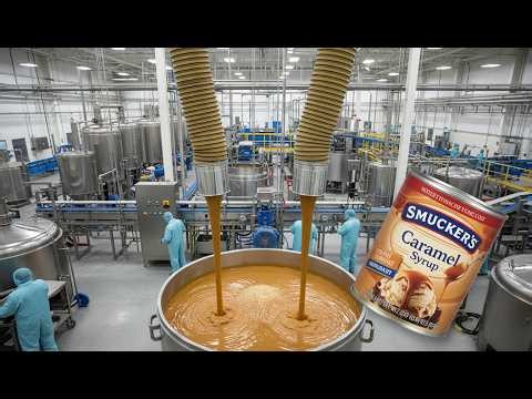 How Millions of Caramel Candies are Made in Factories