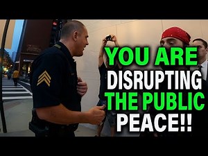 Police Officer Calls Open Carry ‘Disorderly’ — Auditor Schools Him on Rights!