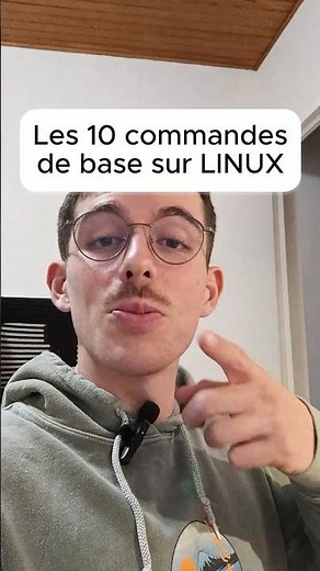 Les 10 commandes de bases à connaître sur Linux #linux