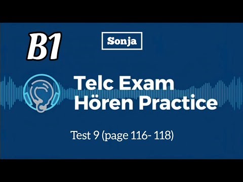 B1 telc Hören | Test 9 | Hörverstehen Übung | #Petra | Prüfungstraining Deutsch B1