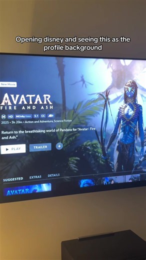 How to Set Avatar: The Way of Water Profile Background on Disney
