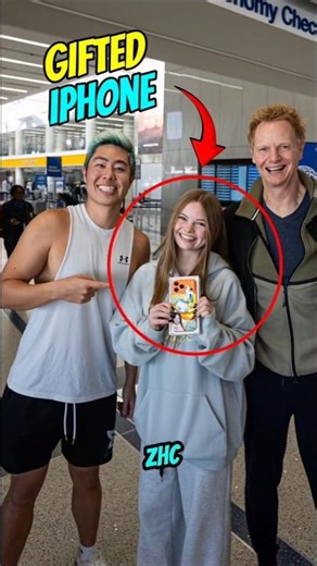 ZHC Gifted Weird iPhone to Salish Matter 😍 #salishmatter