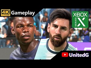 Xbox Series X FIFA 21 Next Gen Gameplay 4K
