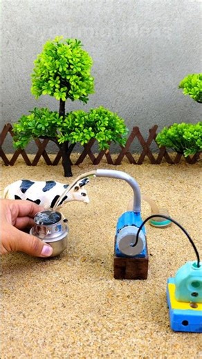 diy tractor making ideas mini motor water pump project video # 554