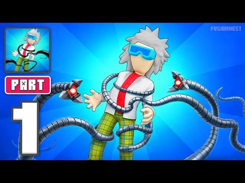 Mutant Attack: Mad Scientists - Gameplay Walkthrough Part 1 - Save The City (iOS, Android)