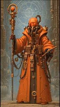 Warhammer 40k Adeptus Mechanicus - the tech priest