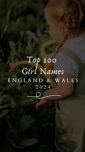 Rachael ~ Baby Name Consultant on Instagram: "The official top 100 girl names in England & Wales for 2024 is finally here! Freshly released by the Office for National Statistics, this list gives us the latest insights into names given to baby girls here in England and Wales in 2024. Olivia holds tight to that #1 spot (again!) 👑with sweet classics like Amelia, Lily, and Isla rounding out the top 5. 💎 Vintage names are clearly having a moment — think Mabel, Margot, Florence, and Ne