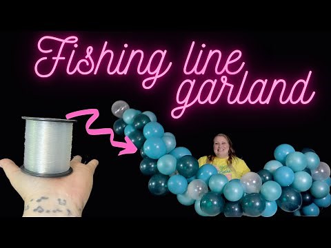 EVERYTHING You Need to Know About How to Make a Balloon Garland With Fishing Line | Balloon Tutorial
