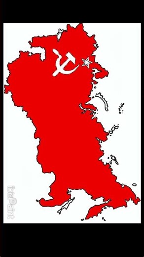 How to draw Map of the Soviet Union🗺 - Part 30 #drawing #shorts #tutorial