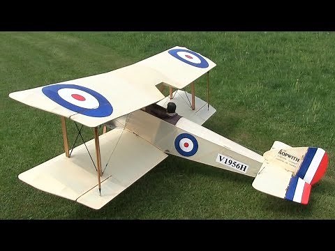 RC Doppeldecker Sopwith Pup - Claussnitz 2018 - Big Scale Biplane