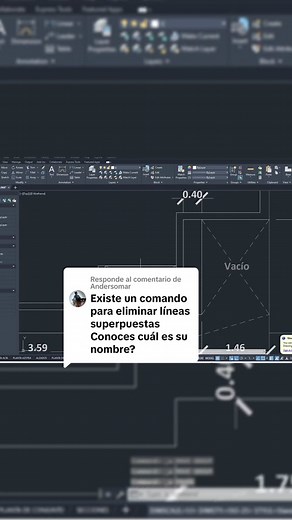 Comando OVERKILL en AutoCAD: Elimina Líneas Sobrepuestas