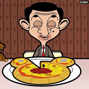 1.3M views · 15K reactions | The dish of the day is Pizza Bean  | Mr Bean: The Animated Series | Facebook