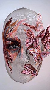 233K views · 988 reactions | It's like a masquerade ball on my wall  Print from Etsy shop EMROIDERYART | Etsy | Facebook