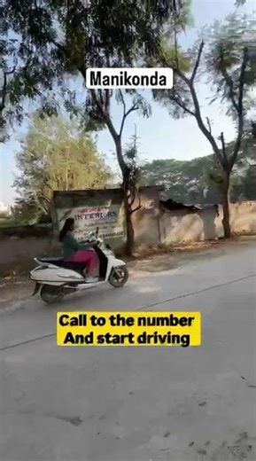 “2-Wheeler training for beginners in Manikonda. Learn safe riding today!”