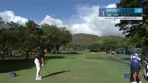 Cam Davis makes birdie on No. 4 at Sony Open