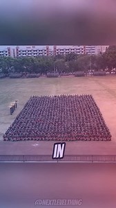 China’s Human Sync Countdown to Flag. | Innovate & Create Clips