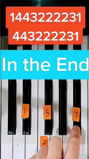 In The End 💔 | Linkin Park Tribute | Emotional Instrumental Short Piano Tutorial
