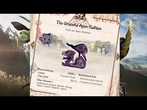 The Graceful Apex Rathian | Monster Hunter Rise Hub Quest 119