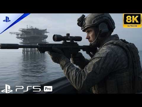 (PS5 pro) Dark Water - Realistic ULTRA Graphics Gameplay [4K 60FPS HDR] Call of Duty MW2