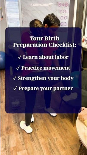 Your Birth Preparation Checklist