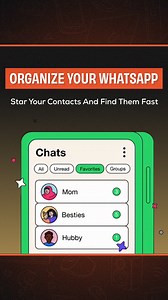 Simplify Your WhatsApp Experience  Star Your Top Contacts and Find Them Instantly in Your Call Tab – It’s That Easy  . . . #whatsapp #contacts #favorite #whatsappupdate #newupdate #newfeature #newupdatealert #giznext | Giznextindia | Facebook