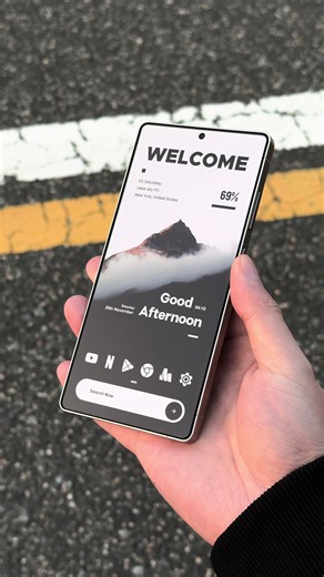 Premium Dark Launcher for Android Customization