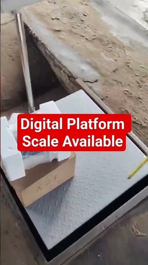 Digital Platform Scale Available 500kg x100g
