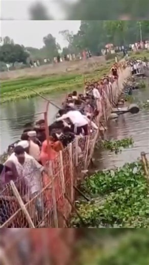 Bridge Collapses — Dozens Fall Into River 😱
