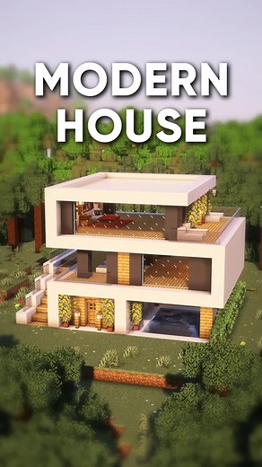 Minecraft Tutorial: Perfect Modern House