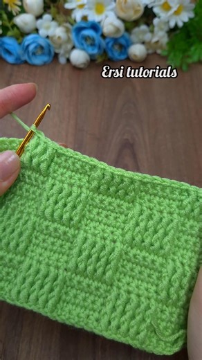 3D blanket pattern 💚💚💚