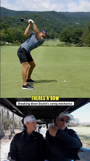 Breaking down Dustin’s swing mechanics💯😮‍💨