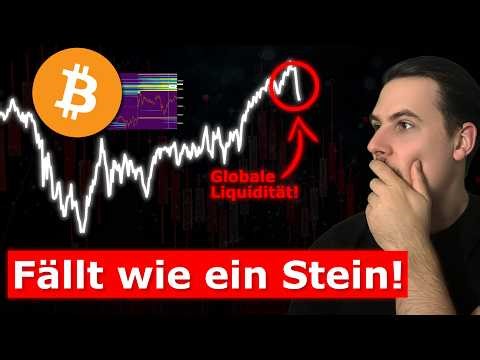 Die globale Liquidität CRASHT gerade, was passiert hier??