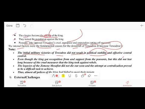 history unit 6 p~2//factors accounted the down fall of tewodros 2