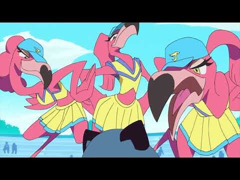 [BNA: Brand New Animal] The Complete Animation of the Flamingos