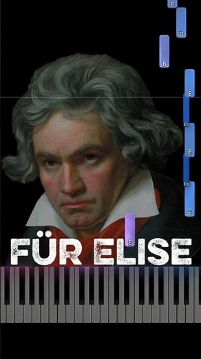 The only Fur Elise tutorial you’ll ever need. 🛑✨ #piano #pianotutorial #easypiano
