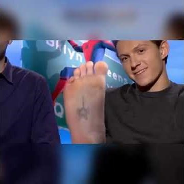 Tom Holland Feet 3 (Sole Tattoo)