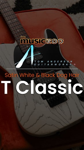 We’re 𝐁𝐀𝐂𝐊 𝐀𝐓 𝐈𝐓 with another Tom Anderson Classic T - this time with a modestly modern Satin White / Black Doghair finish, versatile Anderson pickups with a 5 way configuration and recessed Floyd Rose!⁣ ⁣ 𝘞𝘩𝘢𝘵 𝘮𝘰𝘳𝘦 𝘤𝘰𝘶𝘭𝘥 𝘺𝘰𝘶 𝘸𝘢𝘯𝘵...⁣ ⁣ CHAT WITH US online at www.themusiczoo.com or call 516-626-9292 to grab this one at a sweet price! | The Music Zoo