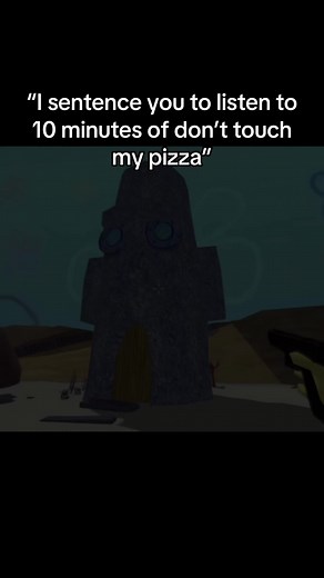 Don't Touch My Pizza: Spongeglock SquarePants Game