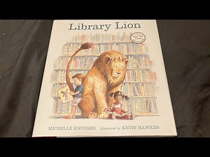 Library Lion Book (Read Aloud)