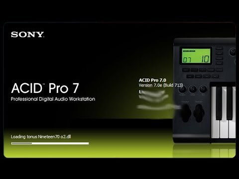 Instalar Sony Acid Pro 7