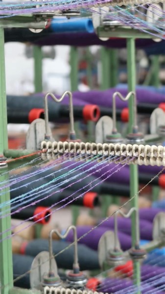 3K views · 69 reactions | There is no single stage in the Harris Tweed® process that is seen as the most critical, but warping is perhaps the most intricate. The process where 1392 threads are hand wound onto a beam in the exact order, ready for loom preparation. It resembles the creation of a series of spider’s webs with absolutely no room for error. Our skilled warpers take pride in their meticulous attention to the craft. | Harris Tweed Hebrides | Facebook