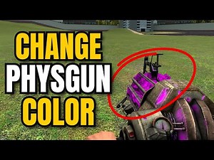 How To Change Physgun And Laser Color In Garry's Mod | GMod Physgun Customization Guide