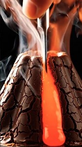Chocolate or Volcano?! 🌋🍫
