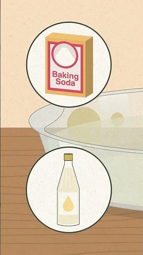How to Clean Baked on Grease Off Glass Dishes #shorts