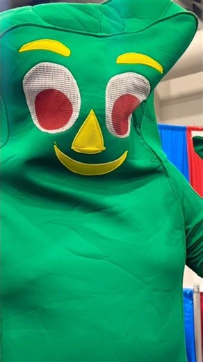 OMG It’s Gumby!!! #gumby #childrenstvshows #cosplay #cosplaycommunity #cosplayer