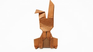 Origami Money Bunny - Diagrams and Video - Jo Nakashima